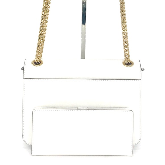 2PCS Michael Kors Tina Studded Shoulder Bag Wallet - Picture 4 of 8